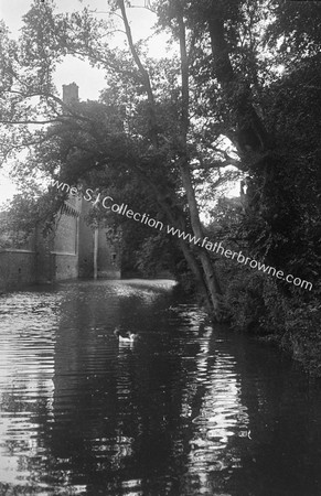 CLOISTER TOWER THROUGH TREES OF N.MOATE